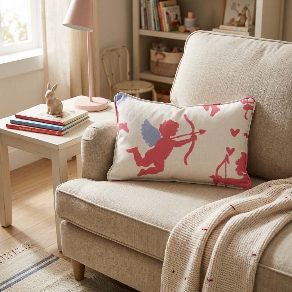 Better Call Cupid Throw Pillow - Hillcroft Home