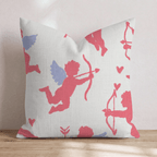 Better Call Cupid Throw Pillow - Hillcroft Home