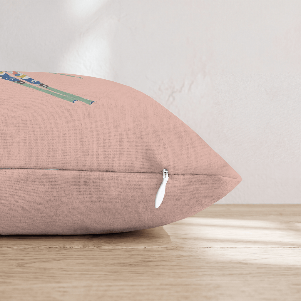 Big Air Ski Throw Pillow - Hillcroft Home