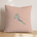 Big Air Ski Throw Pillow - Hillcroft Home