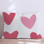 Big Ole Hearts Throw Pillow - Hillcroft Home