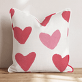 Big Ole Hearts Throw Pillow - Hillcroft Home