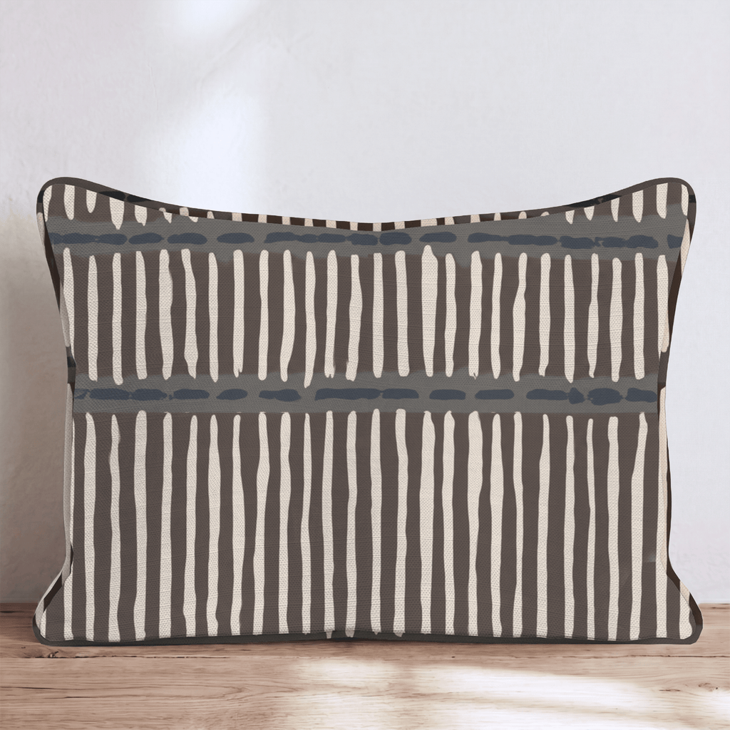 Birchwood Stripe Throw Pillow throw pillow - Hillcroft Home