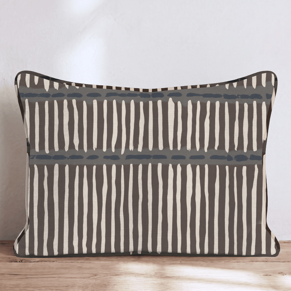 Birchwood Stripe Throw Pillow throw pillow - Hillcroft Home