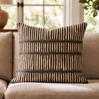 Birchwood Stripe Throw Pillow throw pillow - Hillcroft Home