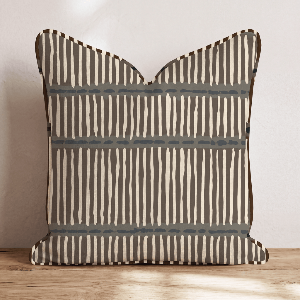 Birchwood Stripe Throw Pillow throw pillow - Hillcroft Home