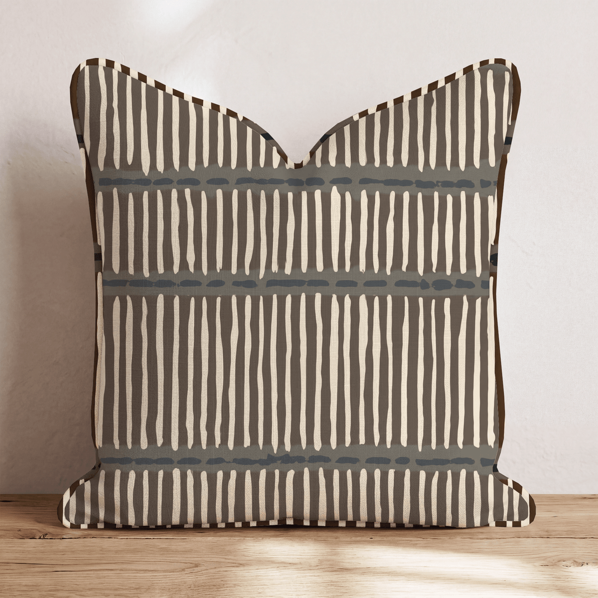 Birchwood Stripe Throw Pillow throw pillow - Hillcroft Home
