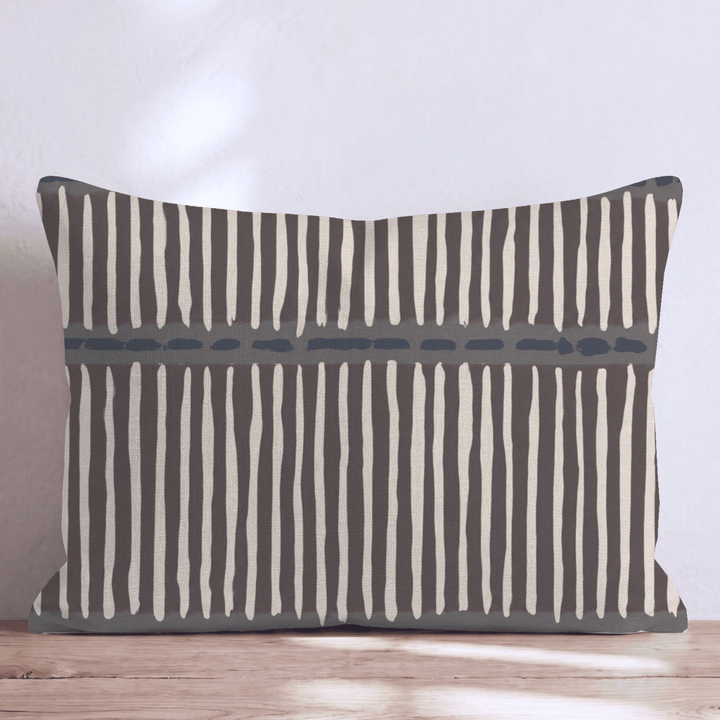 Birchwood Stripe Throw Pillow throw pillow - Hillcroft Home