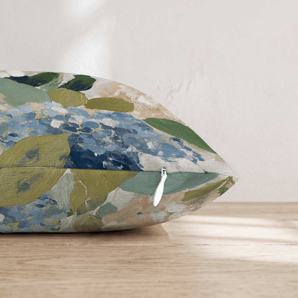 Birdie Floral Throw Pillow - Hillcroft Home