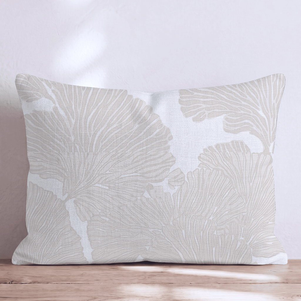 Birdie Mae Vanilla Throw Pillow throw pillow - Hillcroft Home