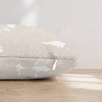Birdie Mae Vanilla Throw Pillow throw pillow - Hillcroft Home