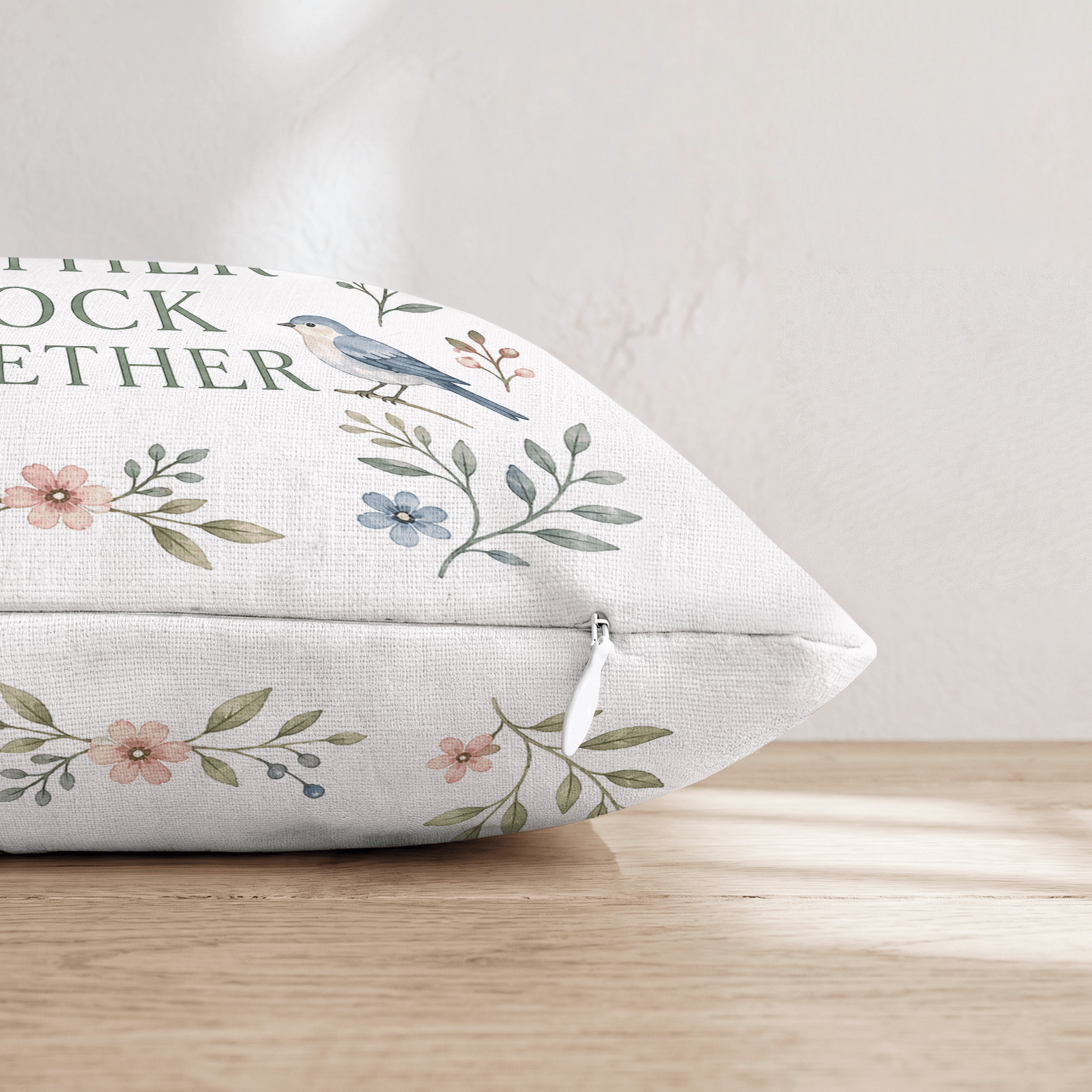 Birds of a Feather Throw Pillow - Hillcroft Home