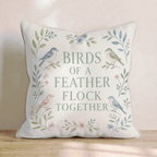 Birds of a Feather Throw Pillow - Hillcroft Home