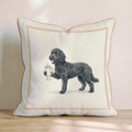 Black Doodle Tumbler Throw Pillow - Hillcroft Home