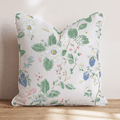 Blackberry Bush Throw Pillow - Hillcroft Home