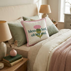 Bless The Lord Throw Pillow - Hillcroft Home