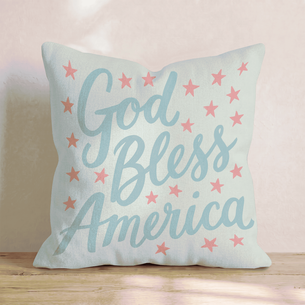 Bless This Country Throw Pillow - Hillcroft Home