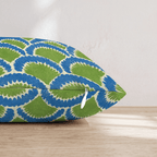 Block Scales Throw Pillow - Hillcroft Home