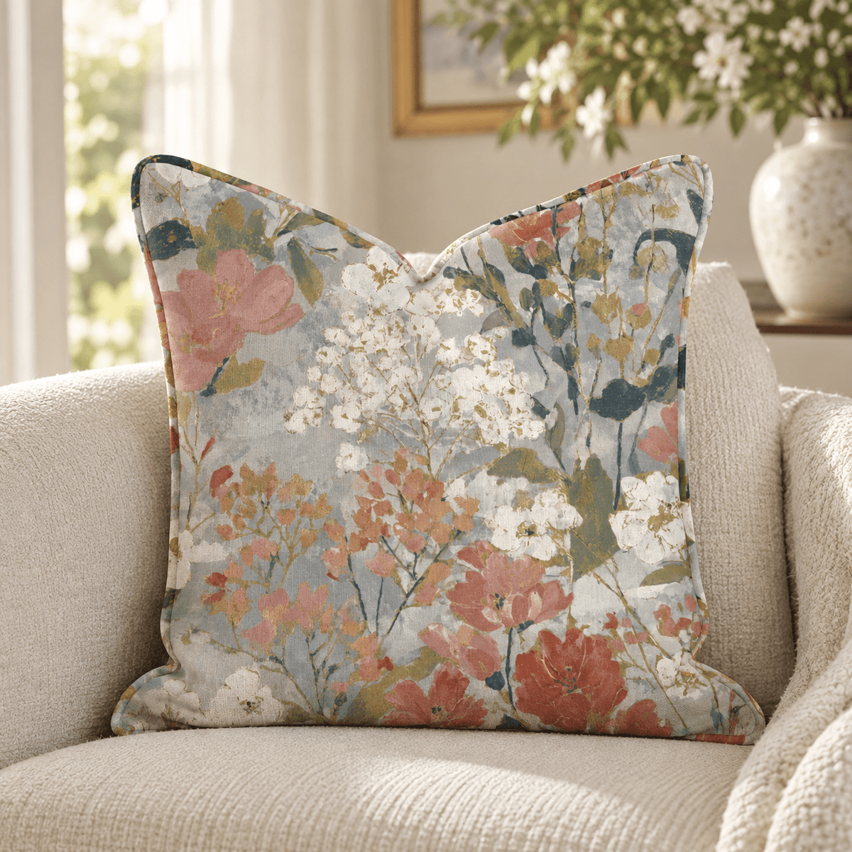 Bloomsbury Throw Pillow throw pillow - Hillcroft Home