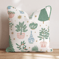 Blue Lagoon Noel Throw Pillow - Hillcroft Home