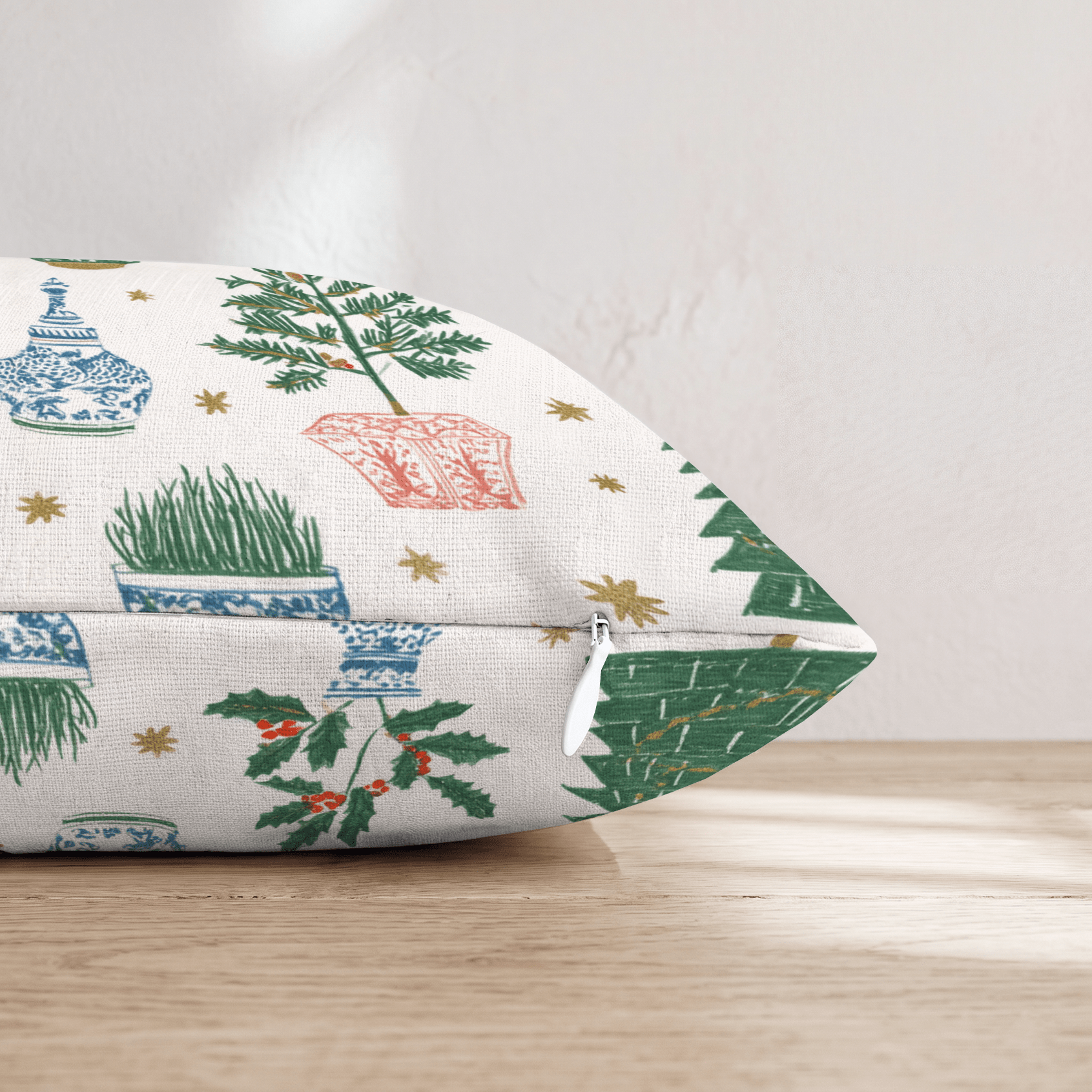 Blue Lagoon Noel Throw Pillow - Hillcroft Home