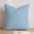 Blue monochrome Throw Pillow - Hillcroft Home
