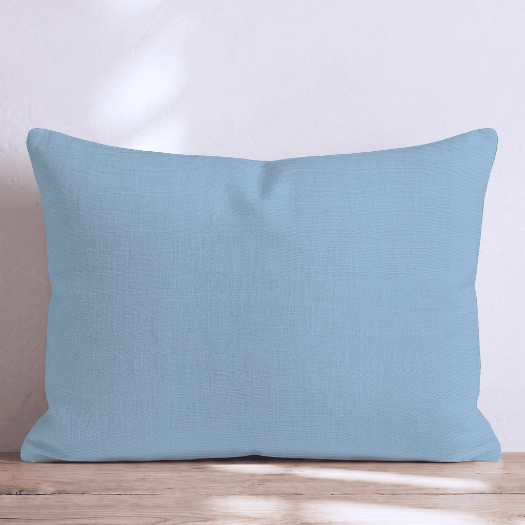 Blue monochrome Throw Pillow - Hillcroft Home