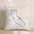 Blue Plaid California Throw Pillow - Hillcroft Home