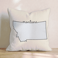 Blue Plaid Montana Throw Pillow - Hillcroft Home