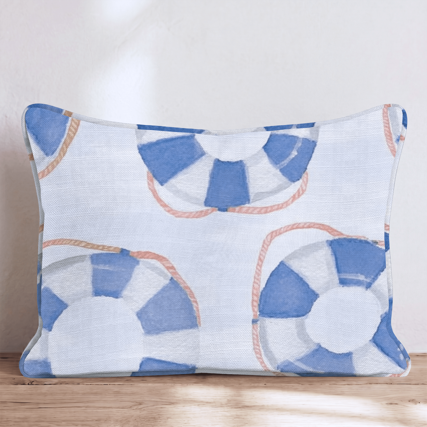 blue rescue tubes Throw Pillow - Hillcroft Home
