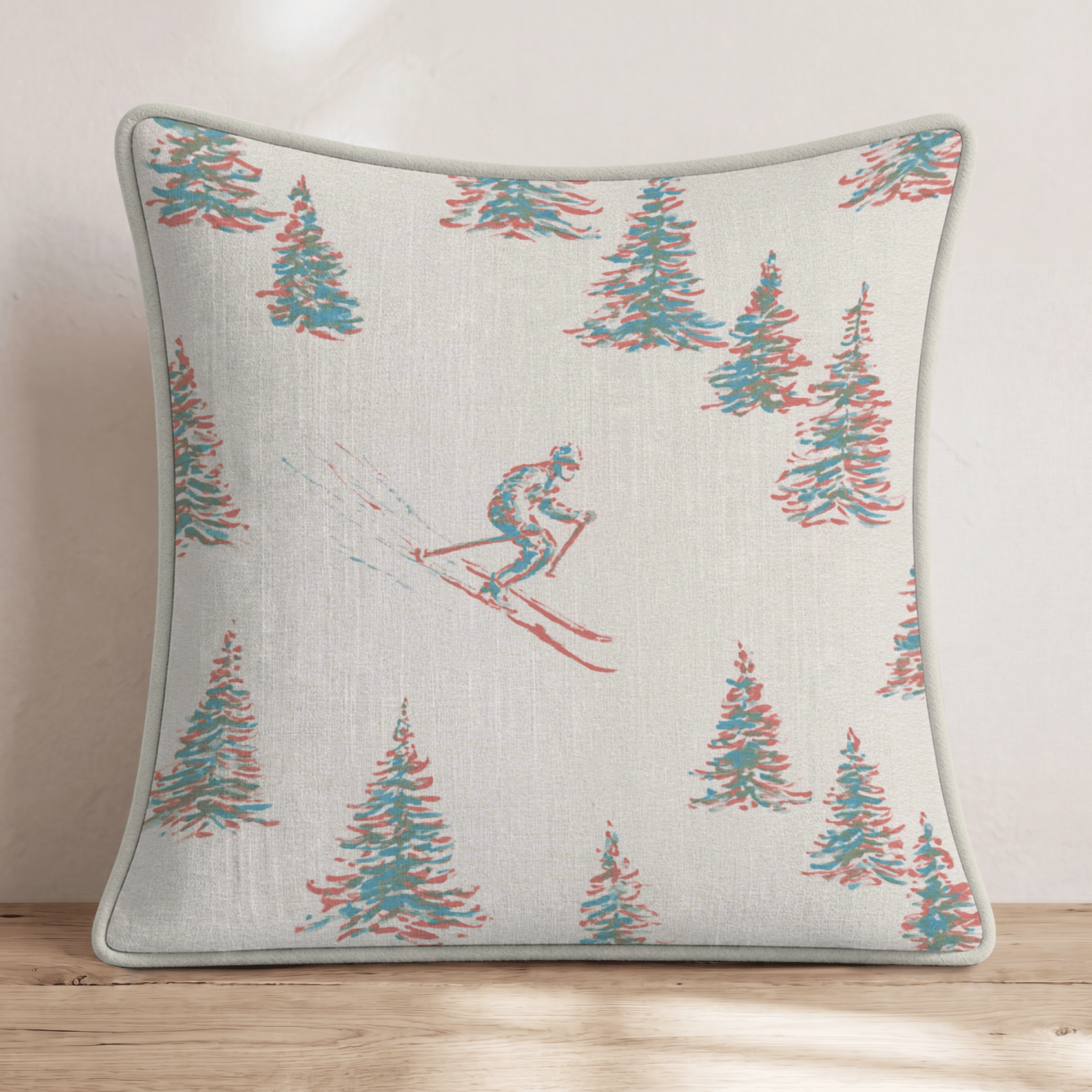 Blue Run Bliss Throw Pillow - Hillcroft Home