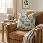 Blush and Boughs Throw Pillow - Hillcroft Home