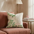 Blush Berry Branch Throw Pillow - Hillcroft Home