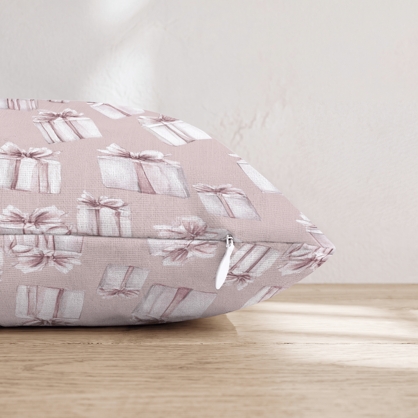 Blush Gift Galore Throw Pillow - Hillcroft Home