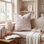Blush Gift Galore Throw Pillow - Hillcroft Home