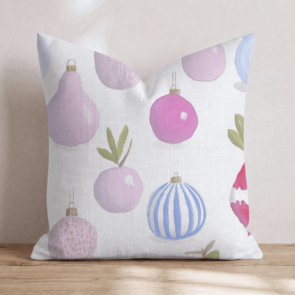 Blush Ornament Collection Throw Pillow - Hillcroft Home