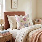 Blush Ornament Collection Throw Pillow - Hillcroft Home