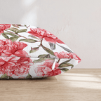 Blush Peony Trail Throw Pillow - Hillcroft Home