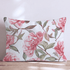 Blush Peony Trail Throw Pillow - Hillcroft Home