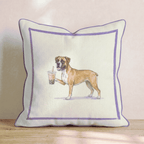 Boba Boxer Throw Pillow - Hillcroft Home