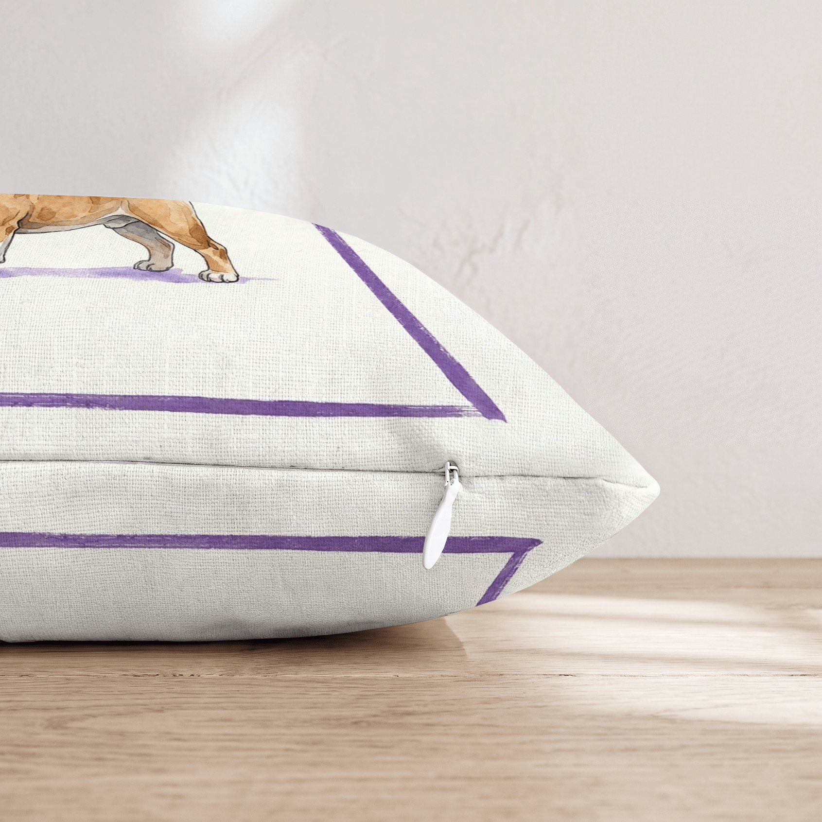 Boba Bulldog Throw Pillow - Hillcroft Home