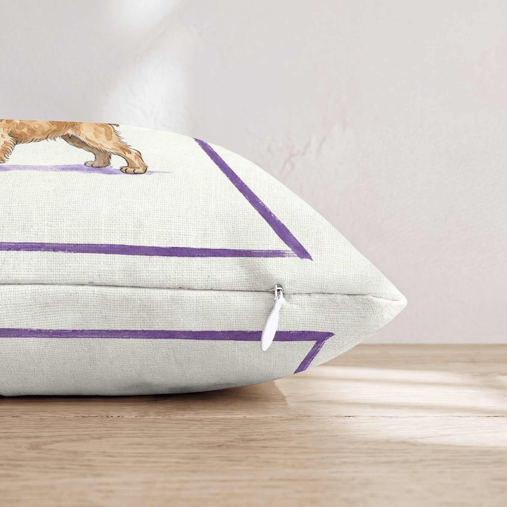 Boba Cocker Spaniel Throw Pillow - Hillcroft Home