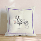Boba Dalmation Throw Pillow - Hillcroft Home