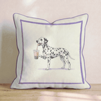 Boba Dalmation Throw Pillow - Hillcroft Home