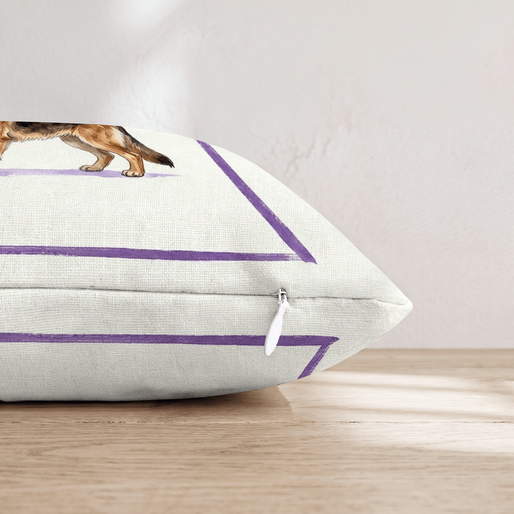 Boba German Shepherd Throw Pillow - Hillcroft Home