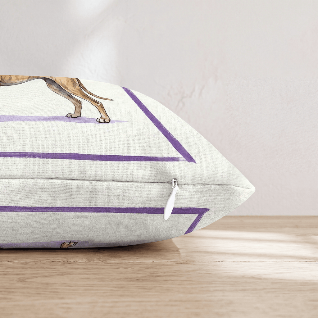 Boba Greyhound Throw Pillow - Hillcroft Home