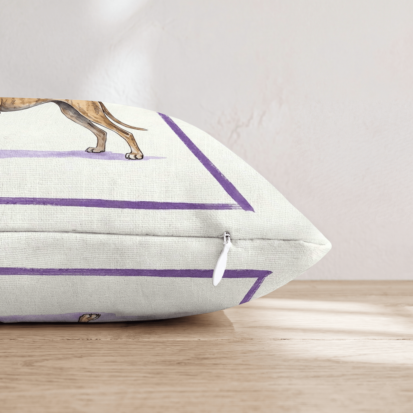 Boba Greyhound Throw Pillow - Hillcroft Home