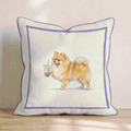 Boba Pomeranian Throw Pillow - Hillcroft Home