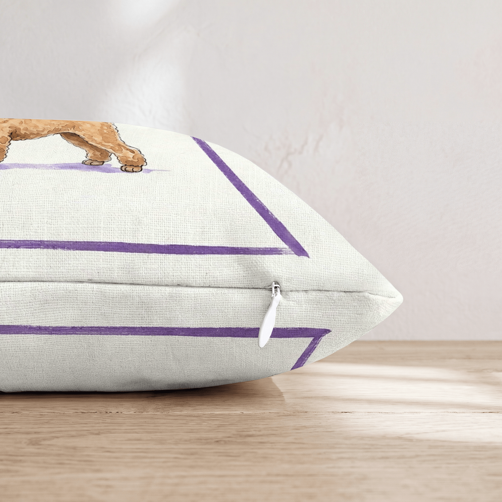 Boba Poodle Throw Pillow - Hillcroft Home