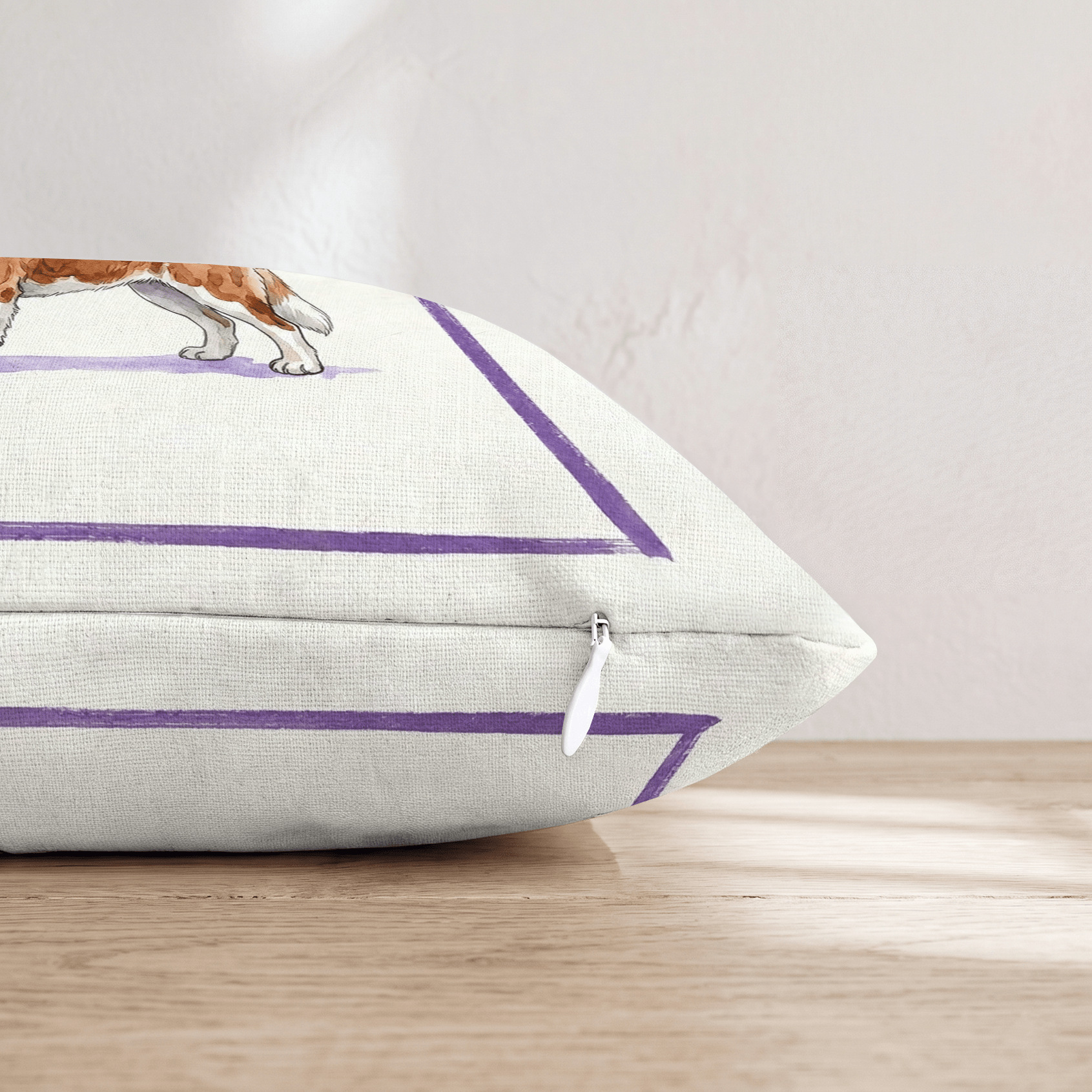 Boba Saint Bernard Throw Pillow - Hillcroft Home